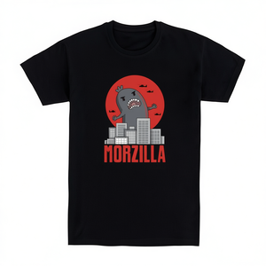 T-shirt Morzilla Nera da uomo, maglietta promozionale - Product Image 2