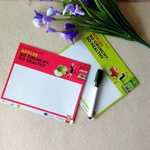 Custom-made Eco-Friendly Erasable <strong>Magnetic</strong> Writing Sticker <strong>Sheet</strong> for Refrigerator Paper Promotional Gift - Product Image 1