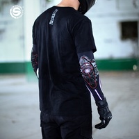 Coderas y Mangas para Brazos para Motociclismo y Skateboarding con Protección Anti-UV, Equipo de Armadura para Moto, Protector para Ciclismo y Accesorios para Conducir Motocicleta