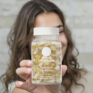OEM مكملات الفيتامينات للنساء البالغات 60 كبسولة فيتامين B12 دعم العظام المغنيسيوم Omega3 DHA ليس للنساء الحوامل - Product Image 5