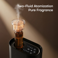 Diffuseur d'arômes intelligent SCENTA, horloge numérique de luxe, OEM personnalisable, diffuseur d'arômes sans eau de 60 ml pour la maison, les entreprises, les coffrets cadeaux