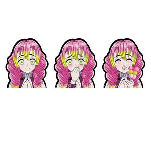 Autocollants 3D en mouvement, les <span class=keywords><strong>plus</strong></span> populaires des animés, autocollants mignons de filles d'anime en mouvement, autocollants lenticulaires imperméables pour voiture, ordinateur portable, décoration murale - Product Image 4