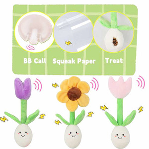 Commercio all'ingrosso di alta qualità Interactive & Movement Puzzle Pet Toy Pet Toy Potting Flower Snuffle Chew Toys - Product Image 5