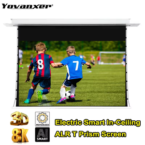 Nouvel écran de projection motorisé encastré au plafond ALR intelligent à IA T Prism 2026, amélioré - Product Image 2