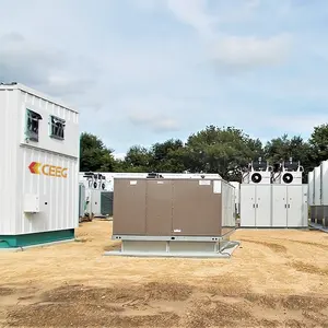 Солнечная энергетическая система CEEG для промышленной контейнерной системы хранения энергии 500 кВт 800 кВт 1 МВт синяя литиевая батарея