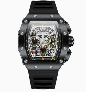 Reloj de Cuarzo para Hombre ONOLA 6826, Cronógrafo de Moda, Acero Inoxidable, Resistente al Agua, Luminoso, Deportivo, Casual, Estilo Lujoso - Product Image 5