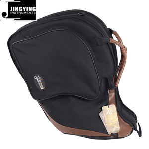 Jingying – sacs à instruments de <span class=keywords><strong>musique</strong></span> de la série <span class=keywords><strong>2022</strong></span>, sacs en corne française personnalisés 1200D imperméables en tissu Oxford d'une seule pièce - Product Image 1