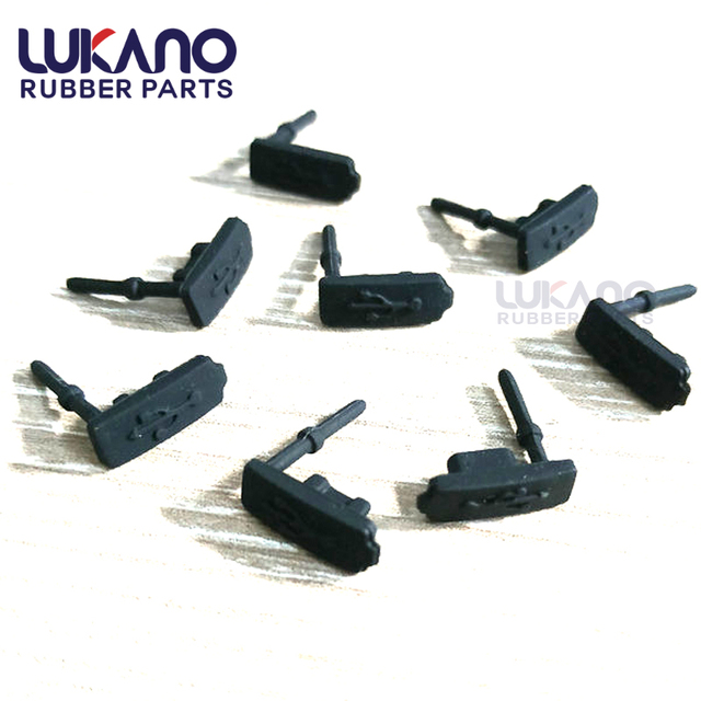 Silicone Micro USB Cap Port Custom Silicone Rubber Micro Usb 3.0 Dust Cap