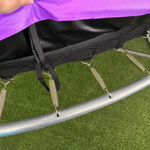 Zoshine 10FT extérieur <span class=keywords><strong>Trampoline</strong></span> balle haut droit pôle conception avec <span class=keywords><strong>filet</strong></span> de sécurité de protection intérieur pour enfants adultes famille - Product Image 3