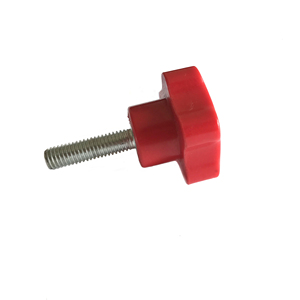 Kenop Plastik Berbentuk Bintang Lima yang Dibuat dengan Cetakan Injeksi / Kenop Bakelite Warna Merah untuk Penggunaan Industri - Product Image 6