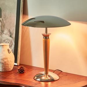 Modern Solid Wood & Metal Table <b>Lamp</b> with LED Retro Decorative Floor <b>Lamp</b> <b>for</b> Living Room <b>Bedroom</b> Bedside - Product Image 4