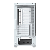 JERTECH Factory Mid Tower Étui de jeu en verre trempé M-atx pour ordinateur de bureau pour PC Étui de jeu Gamer