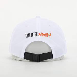 OEM Custom High Quality 6 Panel White Quick Dry Sports Baseball Cap,Embroidery Logo Golf <b>Dad</b> Hat - Product Image 3