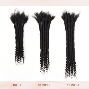 Extensions <span class=keywords><strong>de</strong></span> dreadlocks Originea Luxury Remy Hair Bundles, cheveux humains naturels bouclés, pour femmes et hommes, crochet. - Product Image 4