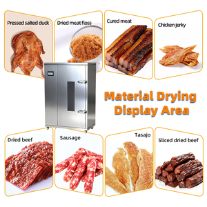 Wurst-Trockenkammer Lebensmittelverarbeitungsmaschine Getrockneter Dehydrator Fleischtrockner für Beef Jerky Bester Hochwertiger Fleischtrockner - Product Image 3