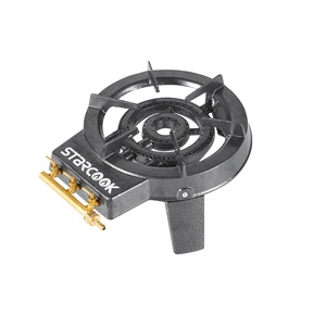 Estufa de gas de un solo quemador de hierro fundido para acampar al aire libre - Product Image 2