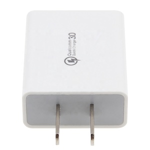 Mini chargeur mural USB rapide <span class=keywords><strong>Prise</strong></span> US QC 3.0 <span class=keywords><strong>Adaptateur</strong></span> de chargeur de téléphone USB Charge pour iPhone Xiaomi Samsung Tablette Téléphone portable - Product Image 1