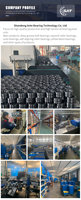 Roulement à rouleaux coniques en acier chromé à une rangée 75*130*31mm 32213 32214 32215 32216 de fabrication chinoise pour pièces de camions et tracteurs