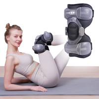 Alphay 4-in-1 Luftdruck-Elektrisches Shiatsu-Kniemassagegerät mit Wärme und Vibration für die Durchblutungsförderung