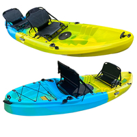 Caiaque De Pesca, asiento alto, Kayak De canoa, Kajak, 2 personas, venta al por mayor