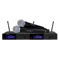 Sistema de Micrófono Inalámbrico UHF de Condensador de Mano SLXD4 BETA58A de 2 Canales con Transmisión Estable y Reducción de Ruido, ¡Venta Caliente!