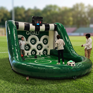 Jeu de football gonflable interactif : Stand de lancer et jeu de tir sur cible pour événements et location de fêtes - Product Image 1