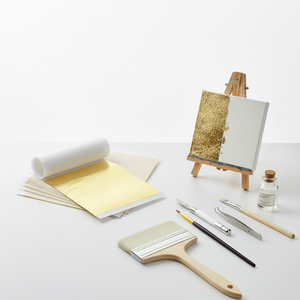 Foglia <span class=keywords><strong>d</strong></span>'Oro Finta Anticata 14*14cm, Stile Vintage, <span class=keywords><strong>per</strong></span> Arte, Artigianato, Decorazione Mobili, Doratura Fai-da-Te - Product Image 3