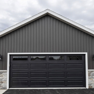 Porte de garage modulaire OUNA, kit d'installation facile inclus, panneaux pré-assemblés pour un projet de bricolage ou une réalisation rapide - Product Image 1