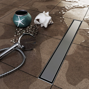 Ống Xả Vòi Hoa Sen Có Ngăn Chặn Mùi Và Bộ Lọc Tóc Ống Xả Vòi Hoa Sen Tuyến Tính Bằng Thép Không Gỉ - Product Image 2