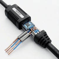 Cable Eléctrico Activo PRIMEPRO AEC-1.6T-OSFP, 224G/Lane, Alta Velocidad, Twinax, Cobre Libre de Oxígeno Plateado, Revestimiento de PVC/LSZH