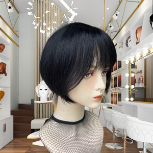 Ho Chi Minh Ville Femmes Pleine Dentelle Vierge Cheveux Avant de Lacet Perruque Sans Colle Longue Style Lâche Couleur Personnalisée Délié Naturel - Product Image 3