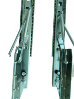 Rail de glissière de levage lourd pour les raccords de table à manger multifonctionnels Système réglable haute performance pour les applications robustes