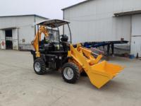 Goodway Zebra 4x4 Wheel Backhoe Loader Euro 5 Sesuai Standar EPA Mesin YUNNEI/CUMMINS 57kW Kapasitas Bucket 0.7m Pompa Operasi Tinggi