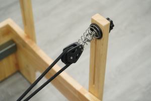 Reformer Pilates de Haute Qualité en Bois d'Érable, Équipement d'Exercice de Yoga, Logo et Couleur Personnalisables - Product Image 5