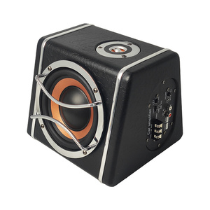 <span class=keywords><strong>Precio</strong></span> de fábrica Caja de altavoz <span class=keywords><strong>subwoofer</strong></span> para automóvil de <span class=keywords><strong>8</strong></span> <span class=keywords><strong>pulgadas</strong></span> <span class=keywords><strong>Subwoofer</strong></span> activo de 70W con amplificador Bobina simple de 4 ohmios para audio para automóvil - Product Image 1