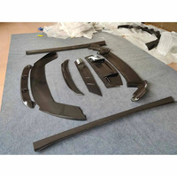 Kit carrosserie en fibre de carbone véritable pour Ferrari California 2008-2014 : Lame avant, diffuseur arrière, jupes latérales, aileron de coffre