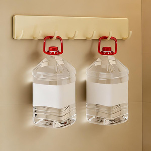 Kitchen Hooks Wall Mounted Adhesive No Drill Punch Free Rectangle Shape For Kitchen Utensils Storage - Product Image 4