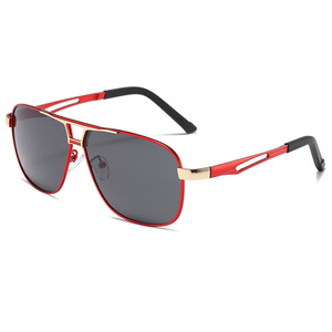 Lunettes de soleil polarisées pour hommes, utilisation jour et nuit, lunettes de soleil à changement de couleur, protection UV pour la conduite, lunettes de mode en métal pour hommes - Product Image 4
