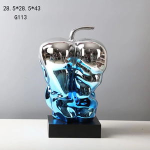 2024 nuevo estilo chino <span class=keywords><strong>guerreros</strong></span> <span class=keywords><strong>de</strong></span> <span class=keywords><strong>terracota</strong></span> resina artesanía figura muñeca para decoración del hogar Navidad TV decoración ornamento suministros - Product Image 3