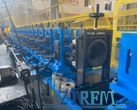 Nouvelle machine de profilage automatique pour montants et rails de cloisons sèches en acier, utilisée pour le remplissage de plâtre et de laine de roche
