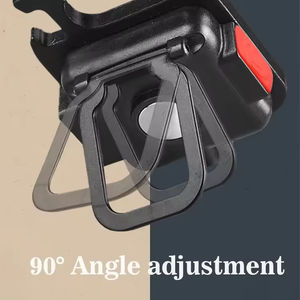 Lampe torche multifonction en alliage d'aluminium rechargeable par USB, indice de protection IP54, aimant, ouvre-bouteille, lumière de travail COB, lampe torche LED, mini porte-clés - Product Image 5