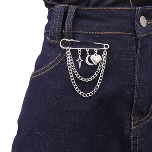 Broche de mode en forme de serrure, en alliage de zinc, unisexe, accessoire de bijoux pour usage quotidien - Product Image 2