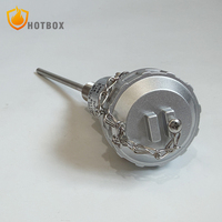 Sensor Suhu RTD PT100 3-Kawat 4-Kawat Kustom, Probe Termokopel Tipe K J T E untuk Pemanas Uap Udara