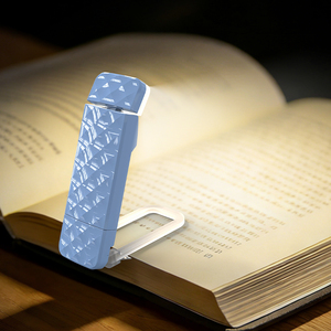 Lampe de lecture à clipser mini USB rechargeable EGH cyan/bleu, luxe, anti-reflets, protection des yeux, lumière LED <span class=keywords><strong>pour</strong></span> la lecture en intérieur au lit - Product Image 2