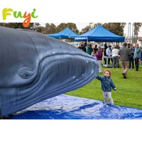 Ballon Gonflable Géant Personnalisé en Forme de Baleine – Étanche avec Ventilateur Intégré, Animal Volant Multicolore à Vendre