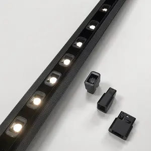 Système d'éclairage sur rail magnétique LED Mini projecteur 48V 2W Lumière sur rail magnétique Lumière moderne pour le salon