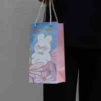 Taza de agua de cartón de Color sólido, bolsa de mano, taza termo y bolsa de regalo de cigarrillos para cumpleaños/embalaje de cartón de negocios