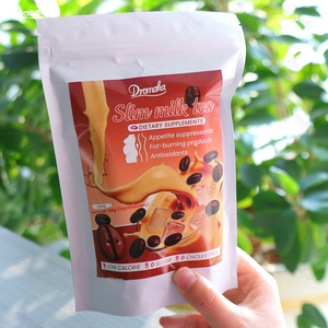 Thé au lait végétalien saveur fruits Dromaka, marque propre, complément alimentaire minceur, isolat de protéines de soja, santé digestive - Product Image 2