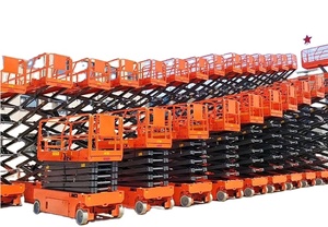 ลิฟท์ยกกรรไกรไฟฟ้า8ม. 10ม. ลิฟต์ยกไฮดรอลิกเคลื่อนที่ด้วยตนเอง - Product Image 3