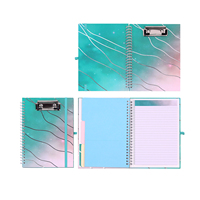 Bloc-notes à couverture rigide avec papier d'art Impression en couleur Carnet de notes planificateur de dossier de taille A5 personnalisé